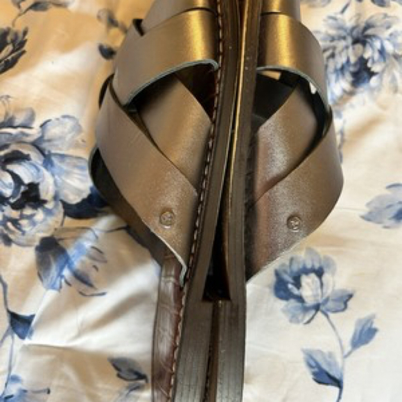 Sam Edelman Gaile Pewter Women’s Sandal Size 9 - Picture 2 of 4